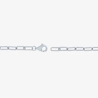 Yes, Please! Womens White Sapphire Sterling Silver 16 Inch Tennis Necklace