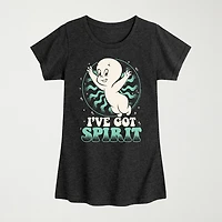 Little & Big Kid Girls Crew Neck Short Sleeve Regular Fit Graphic T-Shirt
