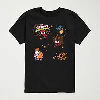 Spidey And His Amazing Friends Halloween Little & Big Kid Boys Crew Neck Short Sleeve Regular Fit Spiderman Graphic T-Shirt