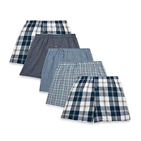 Fruit of the Loom Premium Mens 5 Pack Boxers Jcb5p592