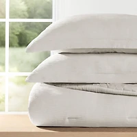 Casual Comfort Textured Cloud Gauze Down Lightweight Comforter Set