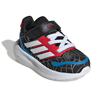 adidas Cloudfoam Runfalcon El Toddler Boys Spiderman Running Shoes