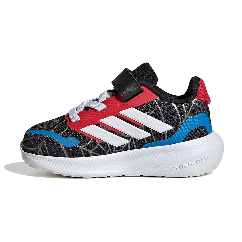 adidas Cloudfoam Runfalcon El Toddler Boys Spiderman Running Shoes