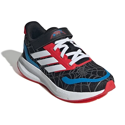 adidas Cloudfoam Runfalcon El Little Kid Boys Spiderman Running Shoes