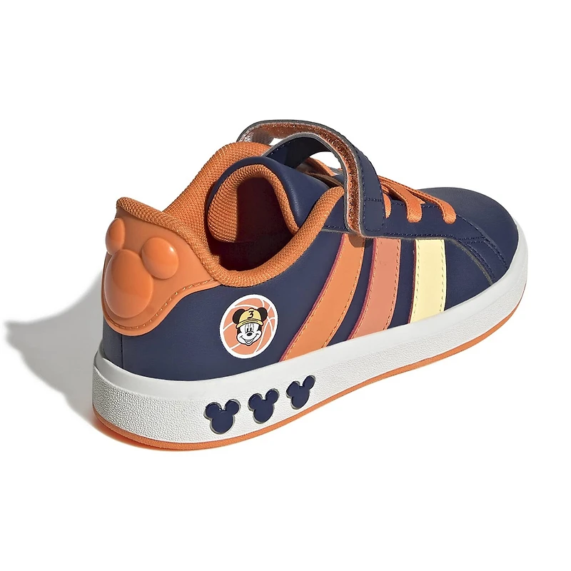 adidas Cloudfoam Grand Court El Little Kid Boys Mickey Mouse Sneakers