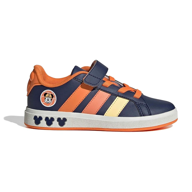 adidas Cloudfoam Grand Court El Little Kid Boys Mickey Mouse Sneakers