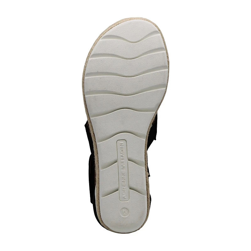 Adrienne Vittadini Womens Carlos Wedge Sandals
