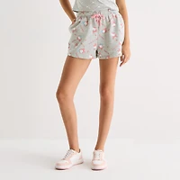 Womens Mid Rise Juniors Hello Kitty Pull-On Short