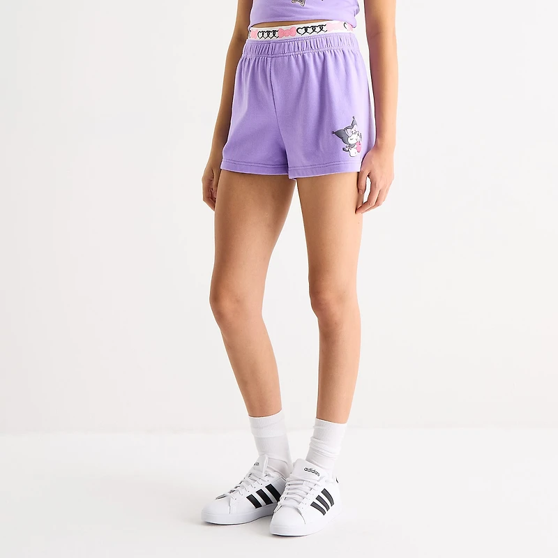 Kuromi Womens Juniors Pull-On Short