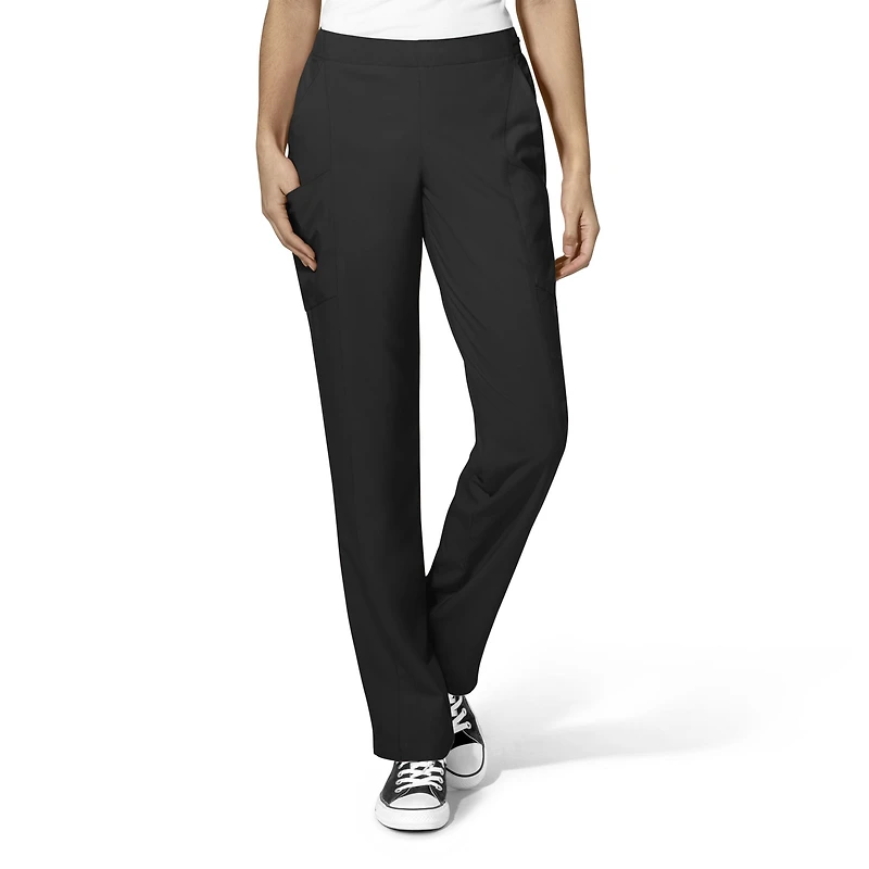 Wink® W123 Flat Front Cargo Pocket Womens Moisture Wicking Wrinkle Resistant Quick Dry Scrub Pant