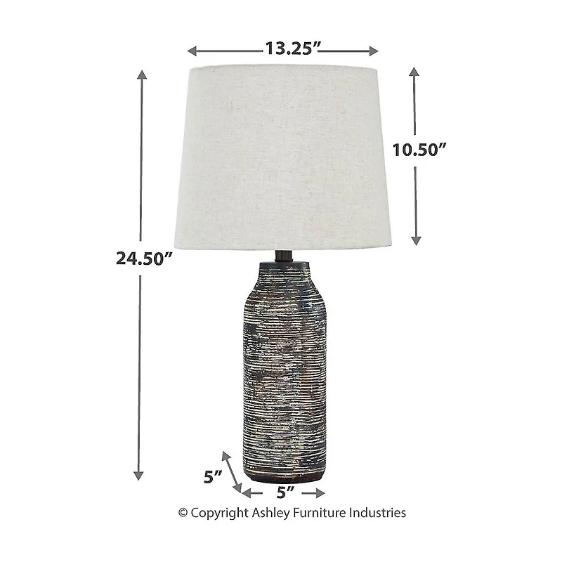 Signature Design by Ashley® Mahima 2-pc. Paper Table Lamp