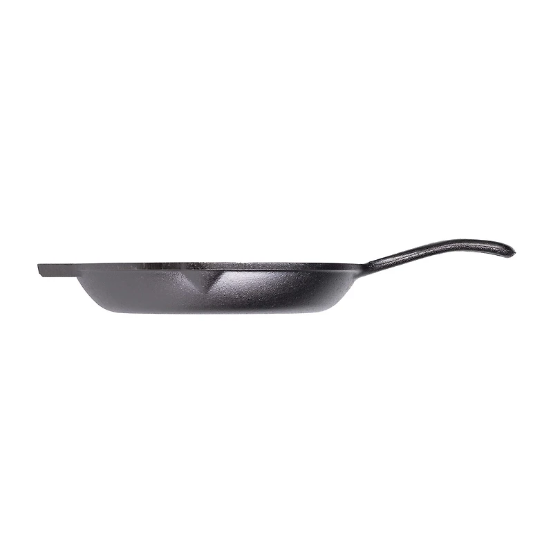 Lodge Cookware Cast Iron 10" Chef Style Skillet