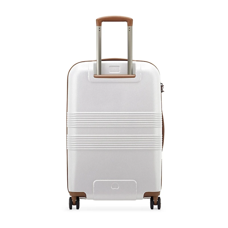Delsey Paris Flanerie Inch Hardside Checked Spinner Luggage