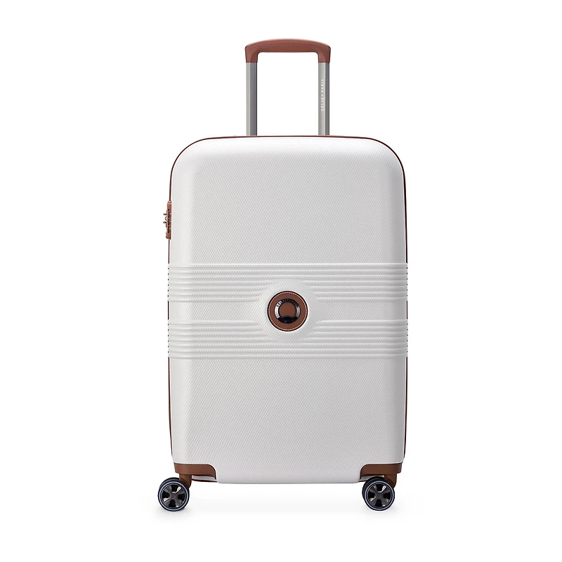 Delsey Paris Flanerie Inch Hardside Checked Spinner Luggage