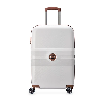 Delsey Paris Flanerie Inch Hardside Checked Spinner Luggage