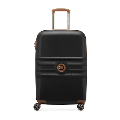 Delsey Paris Flanerie 24 Inch Hardside Checked Spinner Luggage