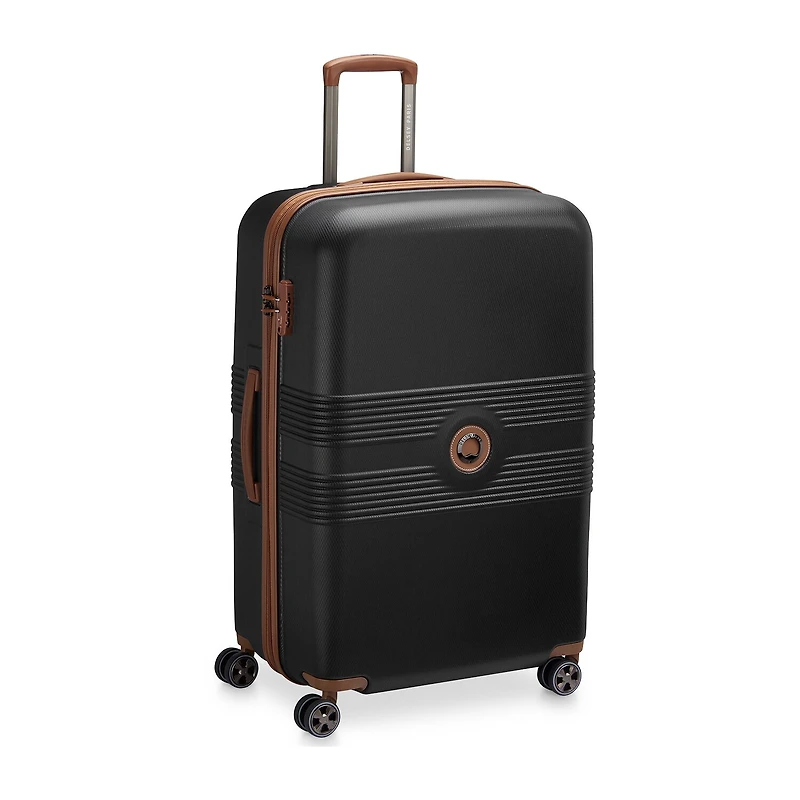 Delsey Paris Flanerie 28 Inch Hardside Checked Spinner Luggage
