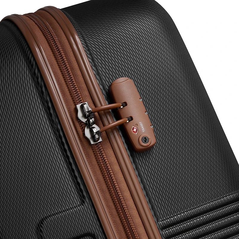 Delsey Paris Flanerie 28 Inch Hardside Checked Spinner Luggage
