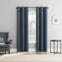 Sun Zero Arbor Print Grommet Top Blackout Set of 4 Curtain Panel
