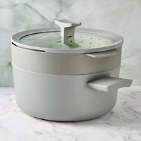 BergHOFF Balance Ceramic -qt. Stockpot with Glass Lid