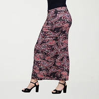 24seven Comfort Apparel Womens Maxi Skirt