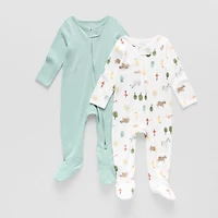 Okie Dokie Baby Boys 2-pc. Sleep and Play