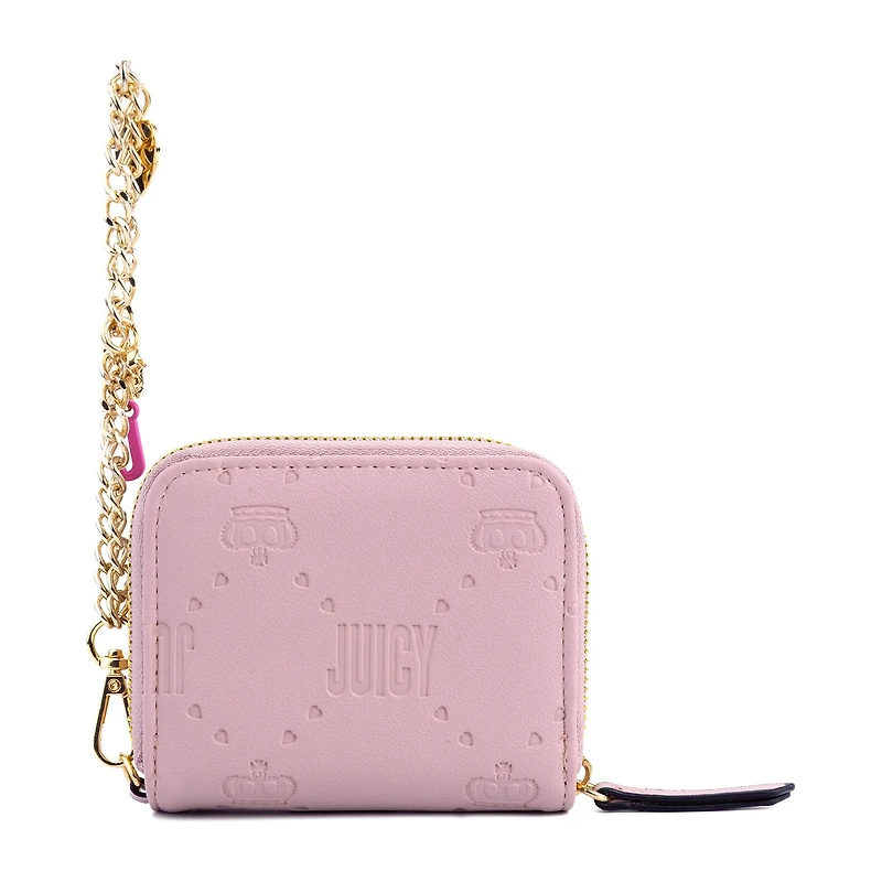 Juicy By Juicy Couture A Little Crush Womens Zip Around Wallet