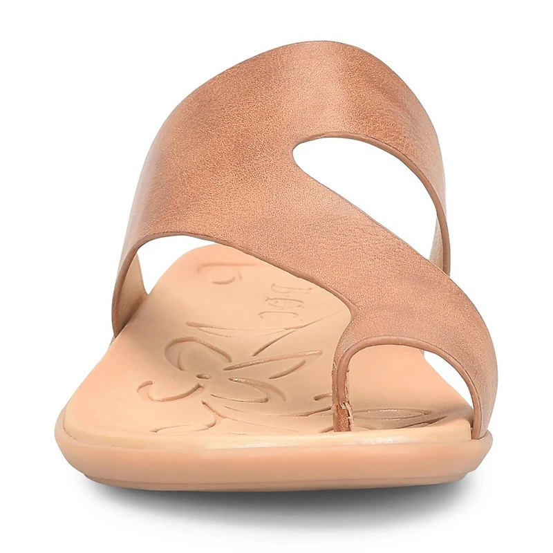 BOC by Born Womens Hazy Toe Ring Strap Flat Sandals