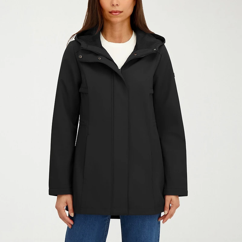 Hfx Womens Weather Resistant Lightweight Softshell Jacket