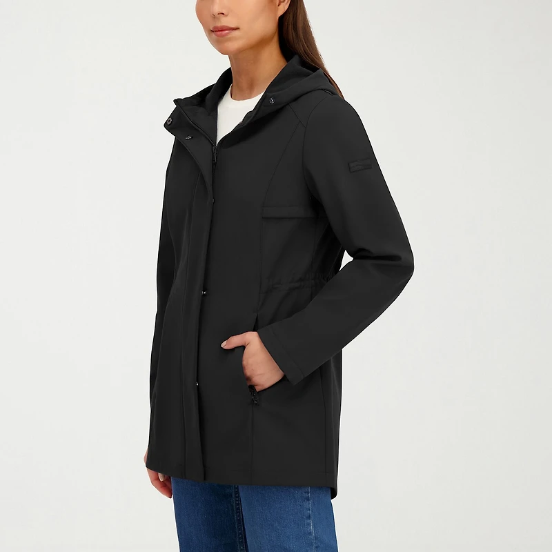 Hfx Womens Weather Resistant Lightweight Softshell Jacket