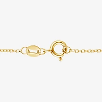Cross (F, Si2) Womens 1 CT. T.W. Lab Grown White Diamond 14K Gold Over Silver 18 Inch Pendant Necklace