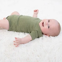 The Peanutshell Baby Boys Round Neck Short Sleeve 4-pc. Bodysuit
