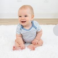 The Peanutshell Baby Boys Round Neck Short Sleeve 4-pc. Bodysuit