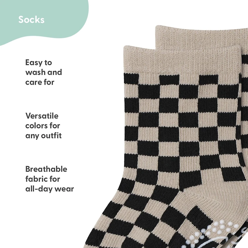 The Peanutshell Baby Boys 12 Pair Crew Socks