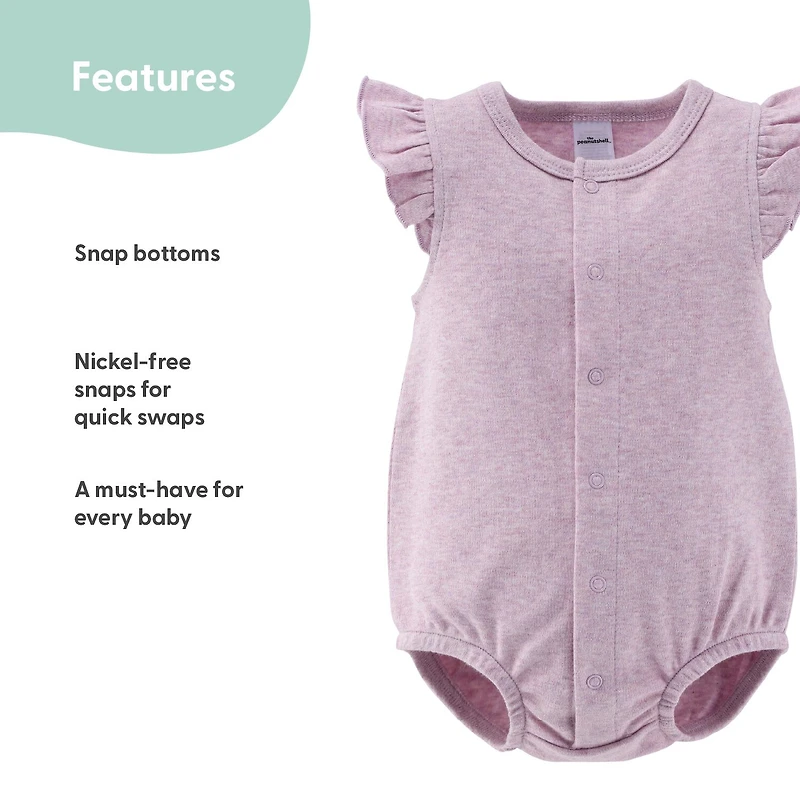 The Peanutshell Baby Girls Sleeveless Star 2-pc. Romper