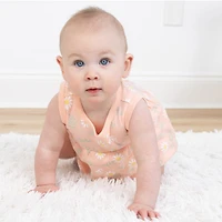 The Peanutshell Baby Girls Sleeveless Floral 2-pc. Romper