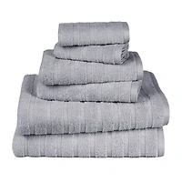 Trident 100% Cotton Soft And Absorbent 6-pc. Quick Dry Bath Towel Set