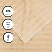 Trident 100% Cotton Soft And Absorbent 6-pc. Quick Dry Bath Towel Set
