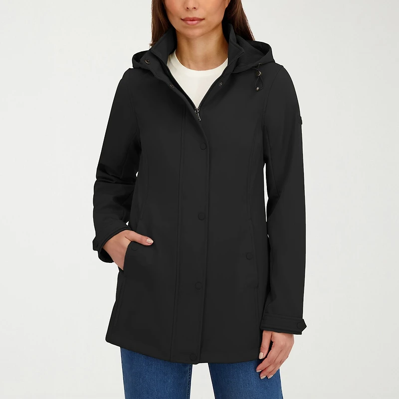 Hfx Womens Water Resistant Lightweight Softshell Jacket