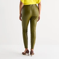 Bold Elements Womens Skinny Faux Leather Pant