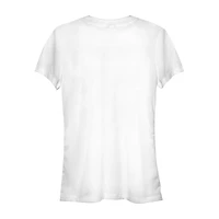Yale University Tee Womens Juniors Crew Neck Short Sleeve Classic Fit Graphic T-Shirt