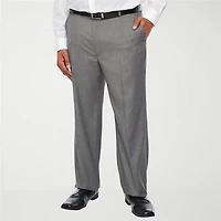 J. Ferrar Ultra Comfort Mens Big and Tall Stretch Fabric Classic Fit Flat Front Suit Pant