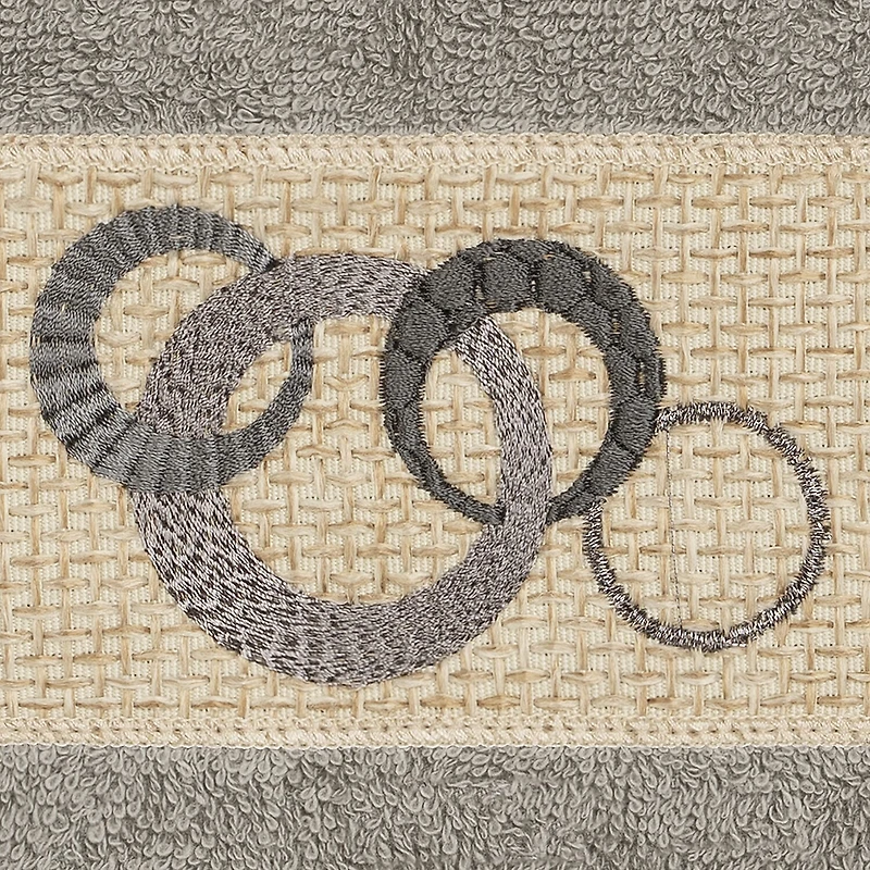 Linum Home Textiles Annabelle 2-pc. Embellished Washcloth