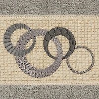 Linum Home Textiles Annabelle 2-pc. Embellished Washcloth