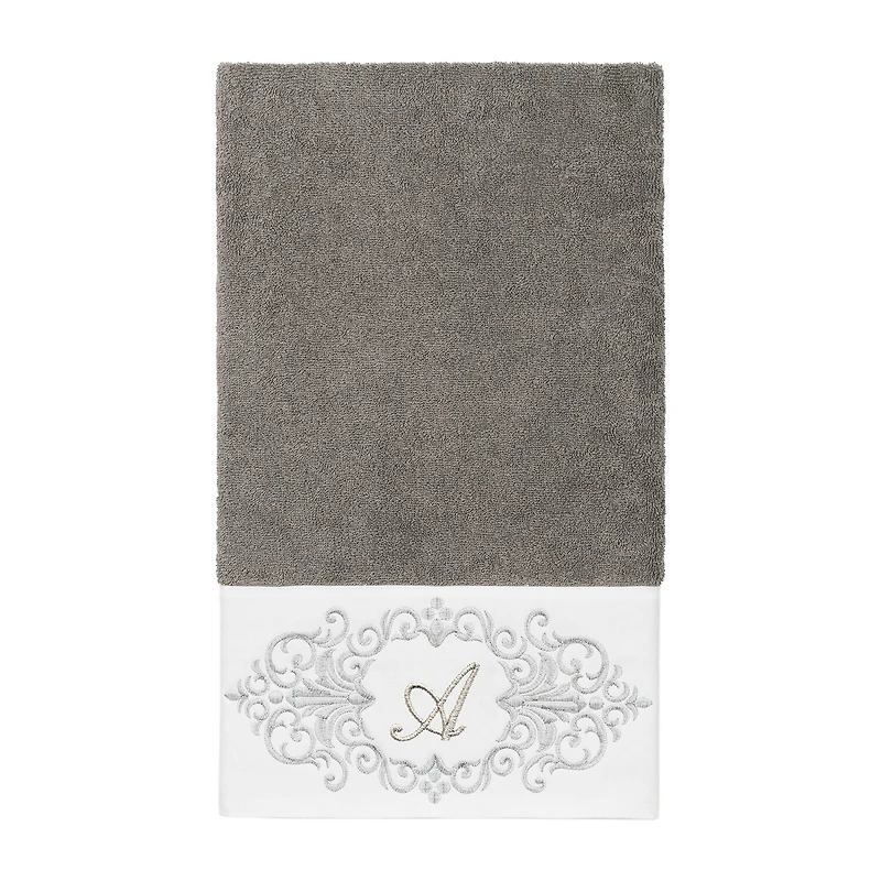 Linum Home Textiles Monica Silver Embellished 3-pc. Bath Towel Set
