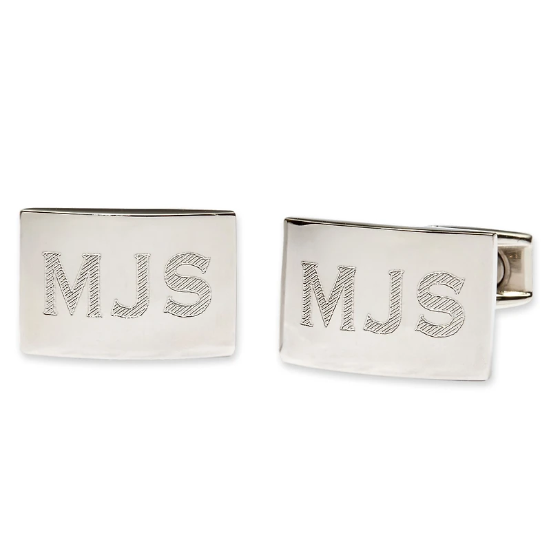 Personalized Stainless Steel Cuff Links
