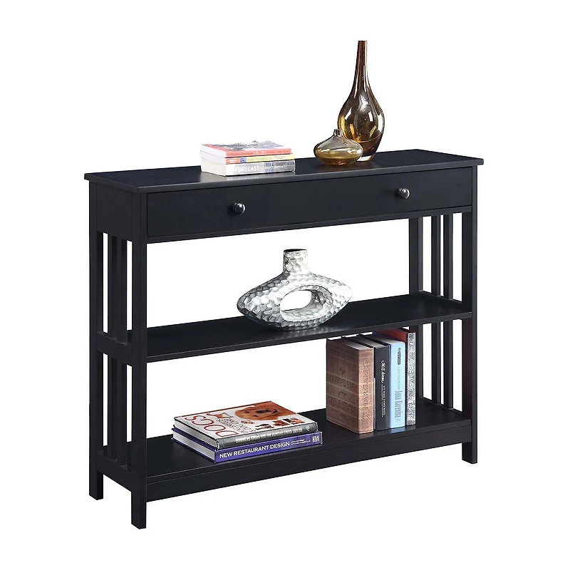 Convenience Concepts Mission 1-Drawer Console Table