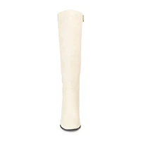Journee Collection Womens Karima Stacked Heel Riding Boots