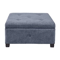 Madison Park Lucas Living Room Collection Upholstered Ottoman