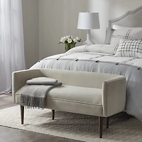 Madison Park Lovisa Living Room Collection Upholstered Bench
